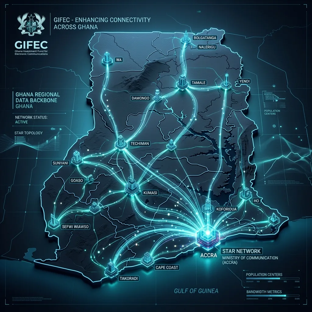 GIFEC Star Topology Map